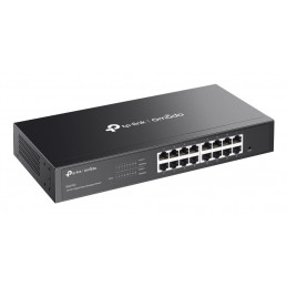 TP-Link Omada ES216G verkkokytkin Hallittu L2 Gigabit Ethernet (10 100 1000) Musta