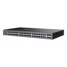 TP-Link Omada SG5452X verkkokytkin Hallittu L3 Gigabit Ethernet (10 100 1000) Musta