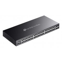 TP-Link Omada SG5452X verkkokytkin Hallittu L3 Gigabit Ethernet (10 100 1000) Musta