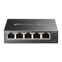 TP-Link TL-SG105E verkkokytkin Hallittu L2 Gigabit Ethernet (10 100 1000) Musta