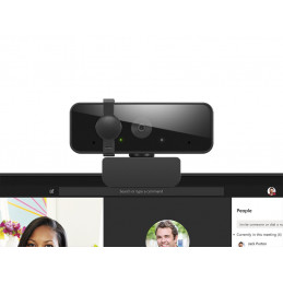 Lenovo Essential FHD Gen2 verkkokamera 1920 x 1080 pikseliä USB 2.0 Musta