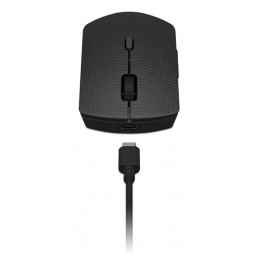 Lenovo 4X31R64357 näppäimistö Sisältää hiiren Office RF Wireless + Bluetooth QWERTY Pohjoismainen Harmaa