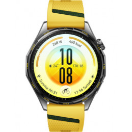 Huawei WATCH GT 7 46mm 3,73 cm (1.47") AMOLED Digitaalinen 466 x 466 pikseliä Kosketusnäyttö Keltainen Wi-Fi GPS (satelliitti)