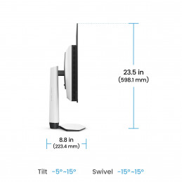 BenQ EX321UZ tietokoneen litteä näyttö 80 cm (31.5") 3840 x 2160 pikseliä 4K Ultra HD OLED Valkoinen