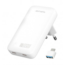 4smarts 542065 mobiililaitteen laturi Universaali Valkoinen AC Sisätila