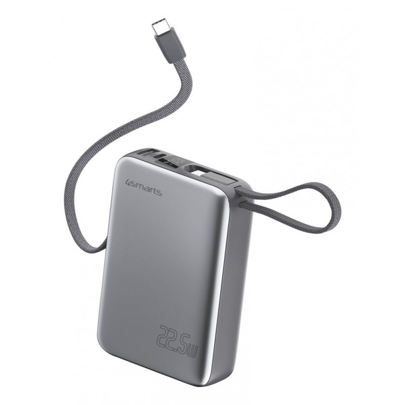 4smarts 541626 akku- ja paristolaturi Litium polymeeri (LiPo) 20000 mAh Harmaa