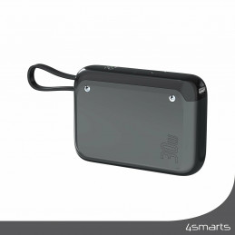 4smarts 540699 akku- ja paristolaturi 10000 mAh Harmaa