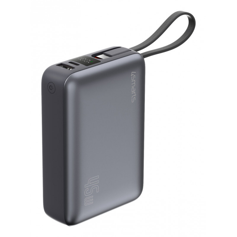 4smarts 541409 akku- ja paristolaturi Litium polymeeri (LiPo) 20000 mAh Harmaa