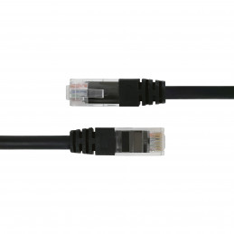 Deltaco Cat6 Network cable, 3m, black