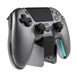 Deltaco Gaming GAM-199-STEELGRAY peliohjain Harmaa, Metallinen, Terästä Bluetooth USB Pad-ohjain PlayStation 5, Android, iOS