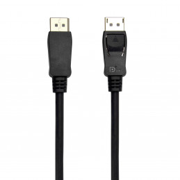 Deltaco DP-1050D-FLEX DisplayPort-kaapeli 5 m Musta