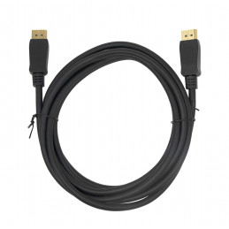 Deltaco DP-1050D-FLEX DisplayPort-kaapeli 5 m Musta
