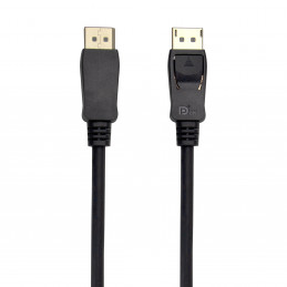 Deltaco DisplayPort DP1.4 Flex cable, 3M, black