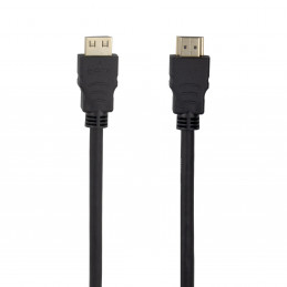 Deltaco HDMI-1060D-FLEX-LOCK HDMI-kaapeli 7 m HDMI-tyyppi A (vakio) Musta