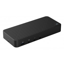 Deltaco 1229 keskitin USB Type-C 10000 Mbit s Musta