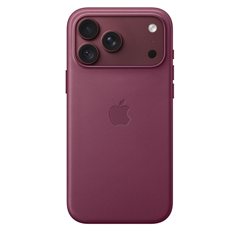 Apple iPhone 18 Pro Maxin TechWoven-kuori MagSafella - mulperinpunainen
