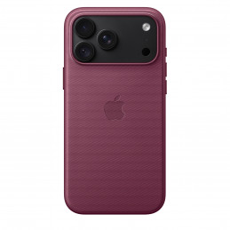 Apple iPhone 18 Pro Maxin TechWoven-kuori MagSafella - mulperinpunainen