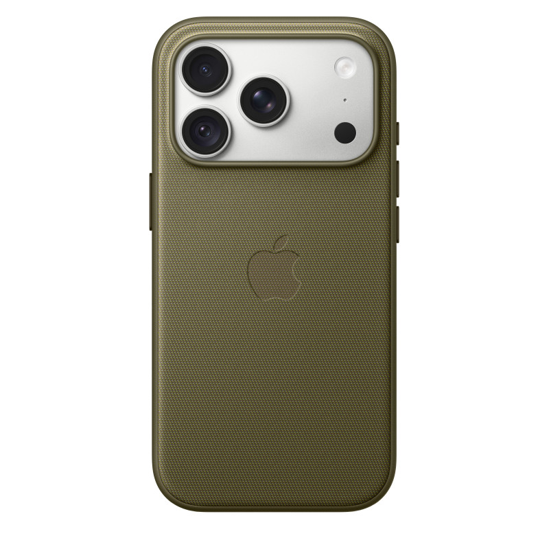 Apple iPhone 18 Pron TechWoven-kuori MagSafella - oliivinvihreä