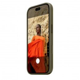 Apple iPhone 18 Pron TechWoven-kuori MagSafella - oliivinvihreä