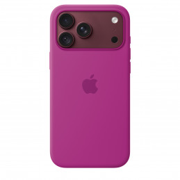 Apple iPhone 18 Pro Maxin MagSafe-silikonikuori - magenta