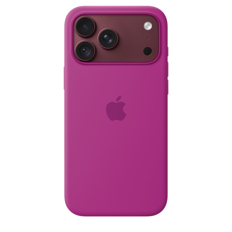 Apple iPhone 18 Pro Maxin MagSafe-silikonikuori - magenta