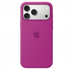 Apple iPhone 18 Pro Maxin MagSafe-silikonikuori - magenta