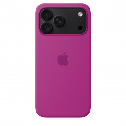 Apple iPhone 18 Pro Maxin MagSafe-silikonikuori - magenta