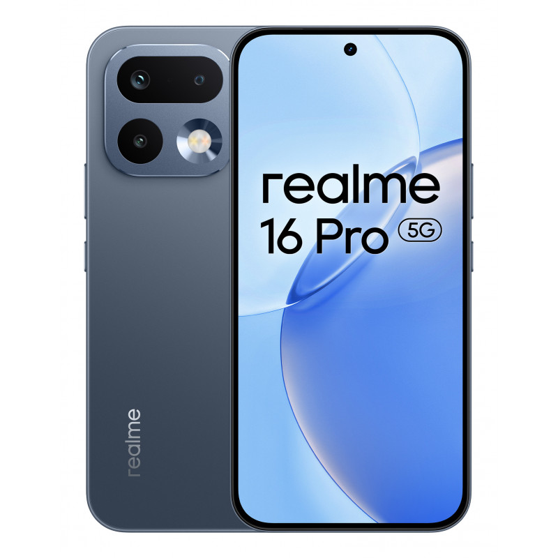 realme 16 PRO 17,3 cm (6.8") Kaksois-SIM 5G 8 GB 256 GB 6500 mAh Harmaa