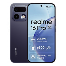 realme 16 Pro 17,2 cm (6.78") Kaksois-SIM 5G 8 GB 512 GB 6500 mAh Harmaa