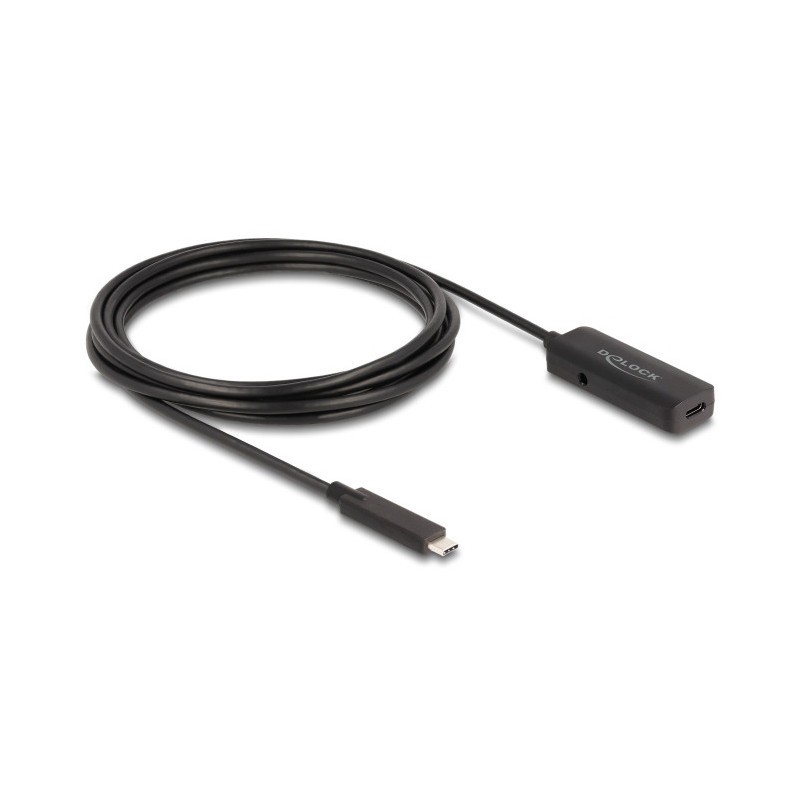 DeLOCK 80027 USB-kaapeli USB 3.2 Gen 2 (3.1 Gen 2) 3 m USB C 10 Gbit s Musta