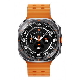 Samsung Galaxy Watch Ultra 3,81 cm (1.5") AMOLED 47 mm Digitaalinen 480 x 480 pikseliä Kosketusnäyttö 4G Harmaa, Titaani Wi-Fi