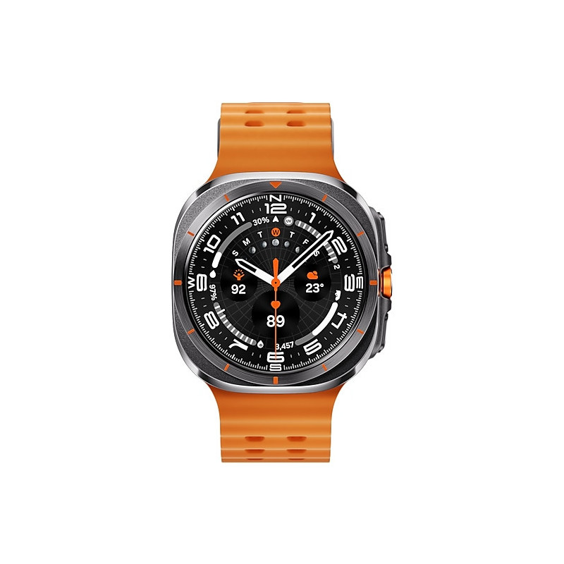 Samsung Galaxy Watch Ultra 3,81 cm (1.5") AMOLED 47 mm Digitaalinen 480 x 480 pikseliä Kosketusnäyttö 4G Harmaa, Titaani Wi-Fi