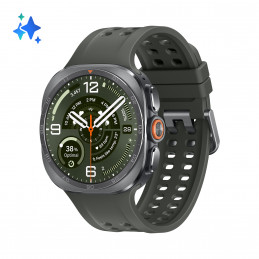 Samsung Galaxy Watch Ultra2 3,81 cm (1.5") AMOLED 47 mm Digitaalinen 498 x 498 pikseliä Kosketusnäyttö 4G Hopea Wi-Fi GPS