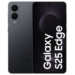 Samsung Galaxy S25 Edge 17 cm (6.7") Kaksois-SIM Android 15 5G USB Type-C 12 GB 256 GB 3900 mAh Musta