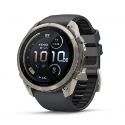 Garmin fēnix 9 Pro 3,81 cm (1.5") AMOLED 51 mm Digitaalinen 466 x 466 pikseliä Kosketusnäyttö 4G Titaani Wi-Fi GPS (satelliitti)