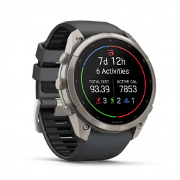 Garmin fēnix 9 Pro 3,81 cm (1.5") AMOLED 51 mm Digitaalinen 466 x 466 pikseliä Kosketusnäyttö 4G Titaani Wi-Fi GPS (satelliitti)