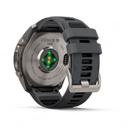 Garmin fēnix 9 Pro 3,81 cm (1.5") AMOLED 51 mm Digitaalinen 466 x 466 pikseliä Kosketusnäyttö 4G Titaani Wi-Fi GPS (satelliitti)
