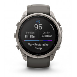Garmin fēnix 9 Pro 3,81 cm (1.5") AMOLED 51 mm Digitaalinen 466 x 466 pikseliä Kosketusnäyttö 4G Titaani Wi-Fi GPS (satelliitti)
