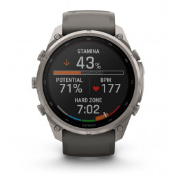 Garmin fēnix 9 Pro 3,81 cm (1.5") AMOLED 51 mm Digitaalinen 466 x 466 pikseliä Kosketusnäyttö 4G Titaani Wi-Fi GPS (satelliitti)