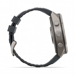 Garmin fēnix 9 Pro 3,81 cm (1.5") AMOLED 51 mm Digitaalinen 466 x 466 pikseliä Kosketusnäyttö Titaani Wi-Fi GPS (satelliitti)
