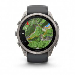 Garmin fēnix 9 Pro 3,81 cm (1.5") AMOLED 51 mm Digitaalinen 466 x 466 pikseliä Kosketusnäyttö Titaani Wi-Fi GPS (satelliitti)