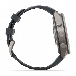 Garmin fēnix 9 Pro 3,56 cm (1.4") AMOLED 47 mm Digitaalinen 454 x 454 pikseliä Kosketusnäyttö Titaani Wi-Fi GPS (satelliitti)