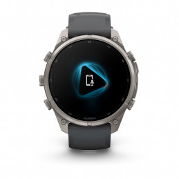 Garmin fēnix 9 Pro 3,56 cm (1.4") AMOLED 47 mm Digitaalinen 454 x 454 pikseliä Kosketusnäyttö Titaani Wi-Fi GPS (satelliitti)