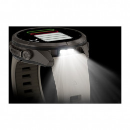 Garmin fēnix 9 Pro 3,3 cm (1.3") AMOLED 43 mm Digitaalinen 416 x 416 pikseliä Kosketusnäyttö Titaani Wi-Fi GPS (satelliitti)