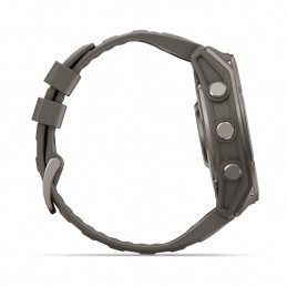 Garmin fēnix 9 3,56 cm (1.4") AMOLED 51 mm Digitaalinen 454 x 454 pikseliä Kosketusnäyttö Titaani Wi-Fi GPS (satelliitti)