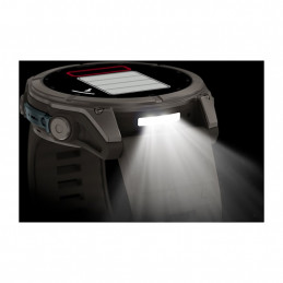 Garmin fēnix 9 3,56 cm (1.4") AMOLED 51 mm Digitaalinen 454 x 454 pikseliä Kosketusnäyttö Titaani Wi-Fi GPS (satelliitti)