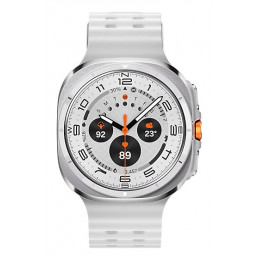 Samsung Galaxy Watch Ultra 3,81 cm (1.5") AMOLED 47 mm Digitaalinen 480 x 480 pikseliä Kosketusnäyttö 4G Titaani, Valkoinen