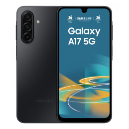 Samsung Galaxy A17 5G 17 cm (6.7") Hybridi-Dual SIM Android 15 USB Type-C 4 GB 128 GB 5000 mAh Musta