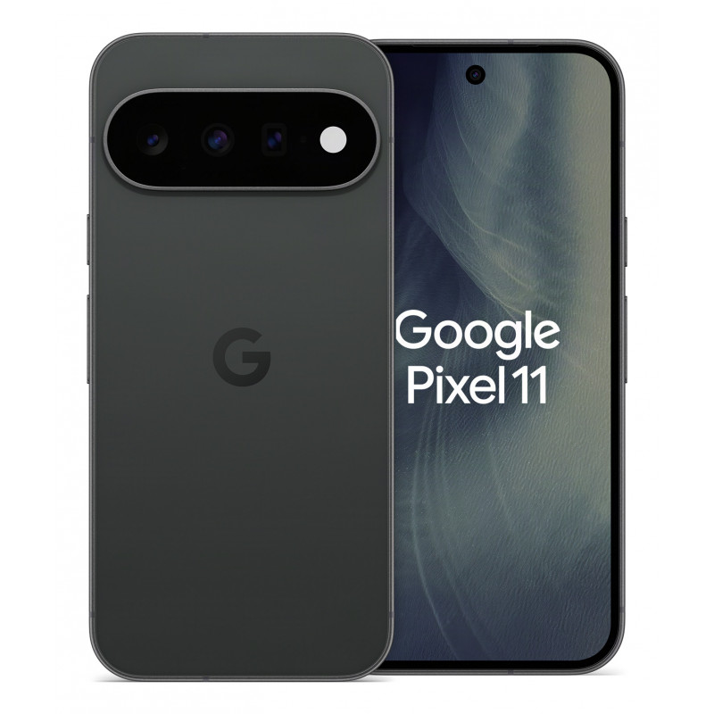 Google Pixel 11 16 cm (6.3") Kaksois-SIM Android 17 5G USB Type-C 12 GB 256 GB 4985 mAh Musta