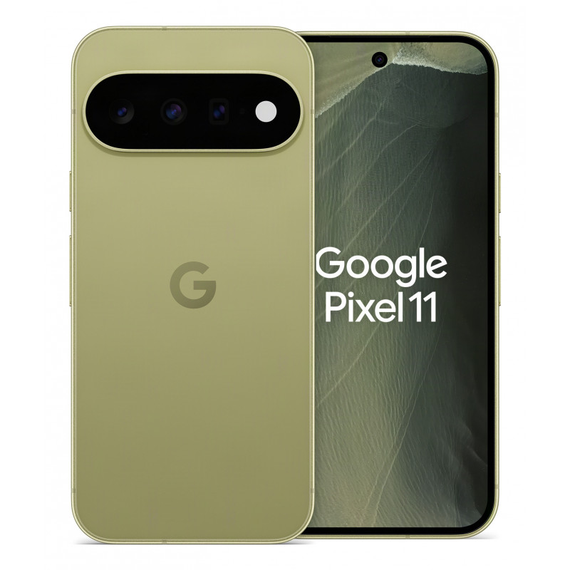 Google Pixel 11 Kaksois-SIM Android 17 5G USB Type-C 12 GB 256 GB 4985 mAh Vihreä